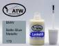 Preview: BMW, Baltic Blue Metallic, 178: 20ml Lackstift, von ATW Autoteile West.